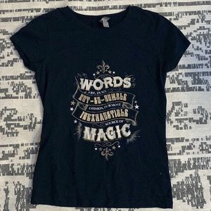 Navy blue Harry Potter T-shirt size kids XL(14-16)